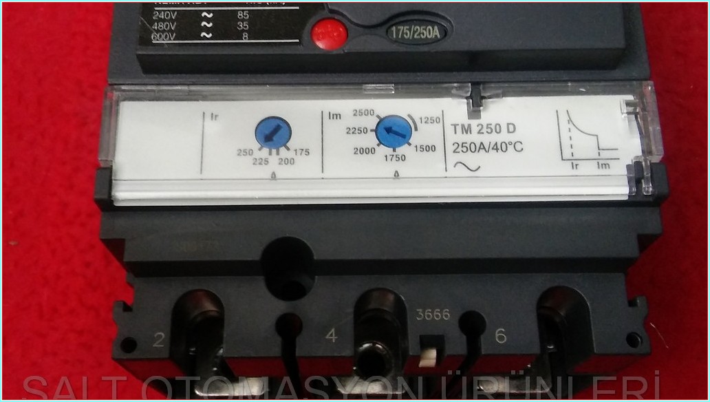 SCHNEİDER NSX 250F 250A  LV431630 COMPACT NSX 250A SIFIR KUTULU TMŞ