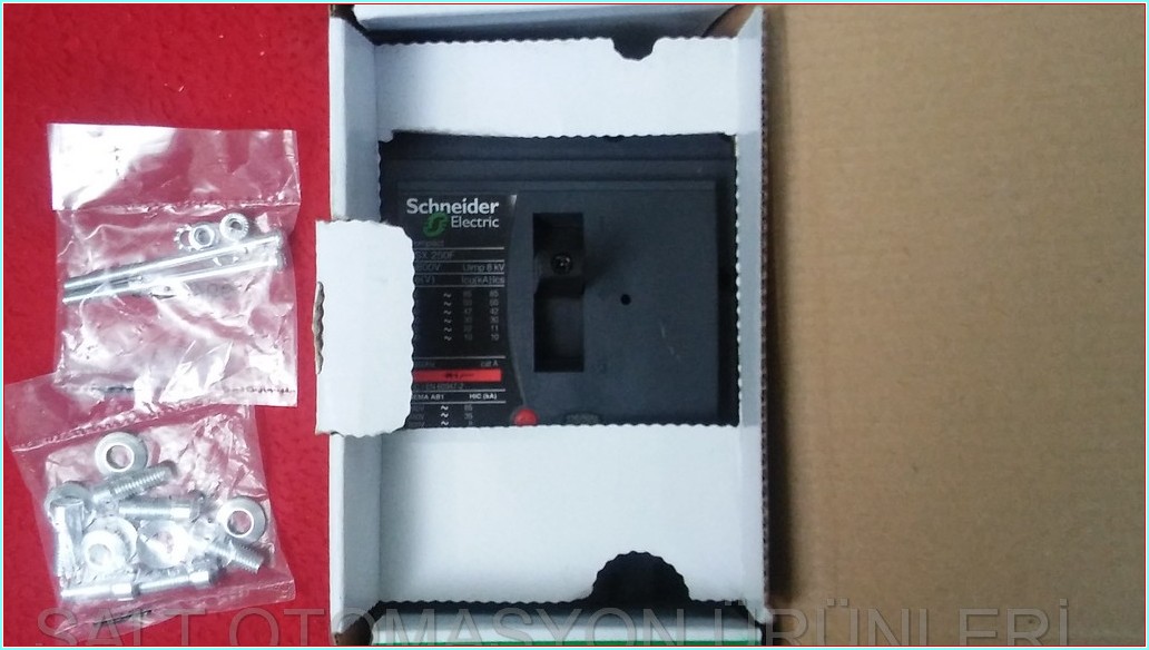 SCHNEİDER NSX 250F 250A  LV431630 COMPACT NSX 250A SIFIR KUTULU TMŞ