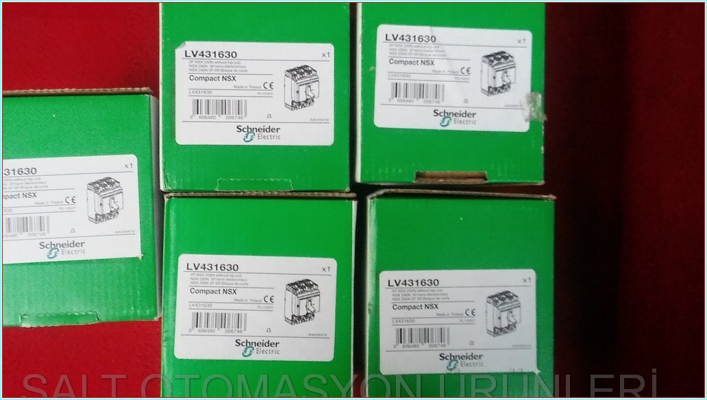 SCHNEİDER NSX 250F 250A  LV431630 COMPACT NSX 250A SIFIR KUTULU TMŞ