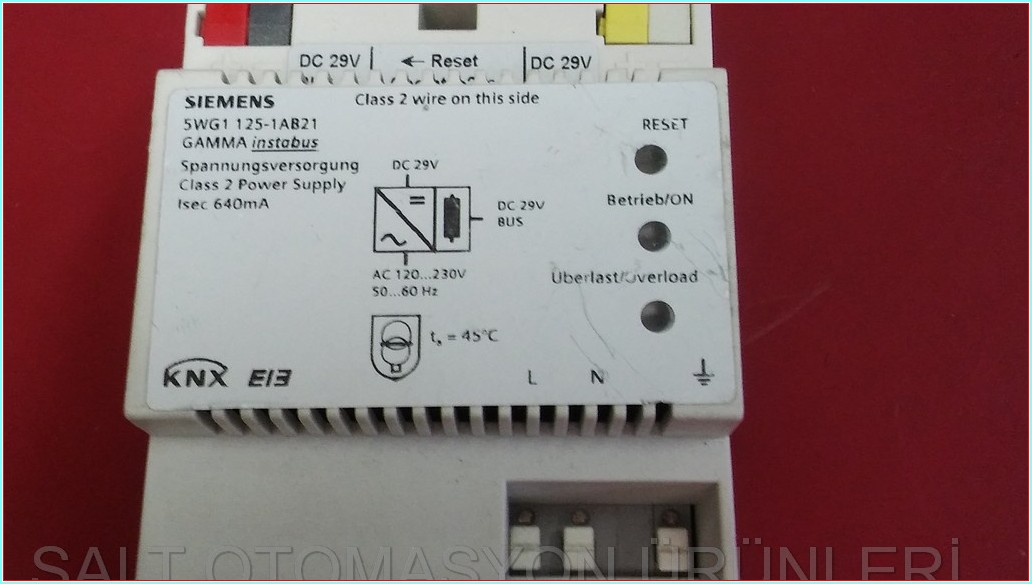 SIEMENS 5WG1 125-1AB21 5WG1125-1AB21 GÜÇ KAYNAĞI ÜNİTESİ
