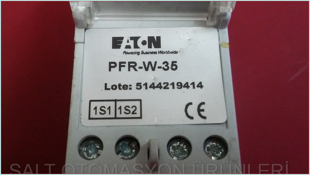 EATON PFR-W-35 KAÇAK AKIM RÖLESİ AKIM TRAFOSU MOELLER