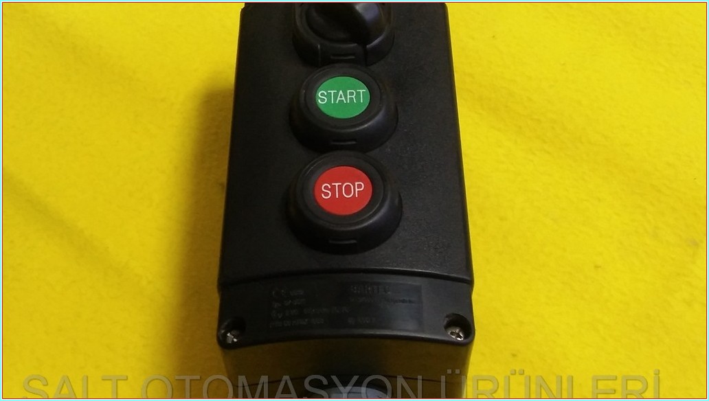 BARTEC 07-3513 PATLAMAYA DAYANIKLI KONTROLÖRLER KONTROL İSTASYONU DIŞ MEKAN KONTROL PANELİ