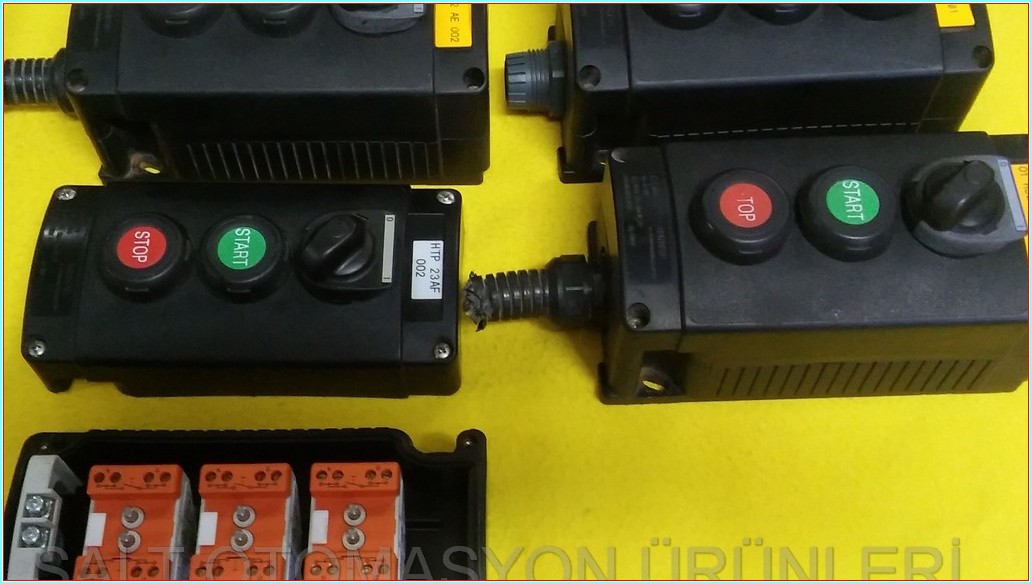 BARTEC 07-3513 PATLAMAYA DAYANIKLI KONTROLÖRLER KONTROL İSTASYONU DIŞ MEKAN KONTROL PANELİ