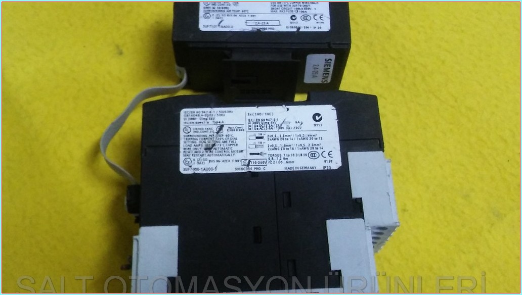 SIEMENS 3UF7000-1AU00-0 3UF7101-1AA00-0 TAKIM