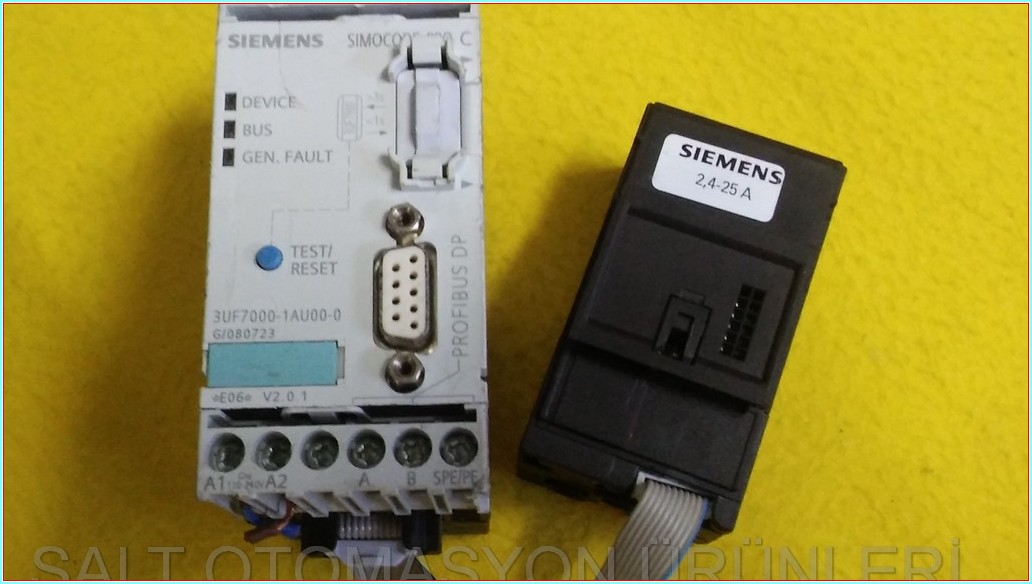 SIEMENS 3UF7101-1AA00-0 SIMOCODE PRO AKIM ÖLÇÜM MODÜLÜ 2.4-25A