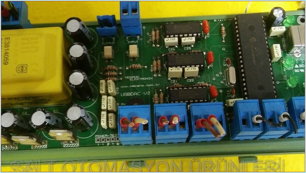 MEKANO 3 EKSEN KONTROL KARTI ENDÜSTİRİYEL ELEKTRONİK USBDAC V2