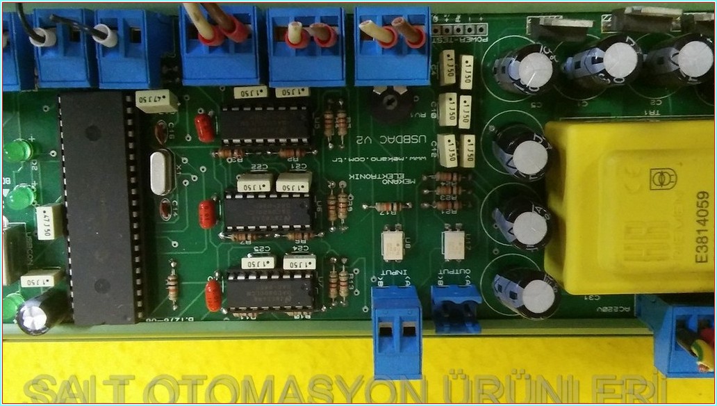 MEKANO 3 EKSEN KONTROL KARTI ENDÜSTİRİYEL ELEKTRONİK USBDAC V2