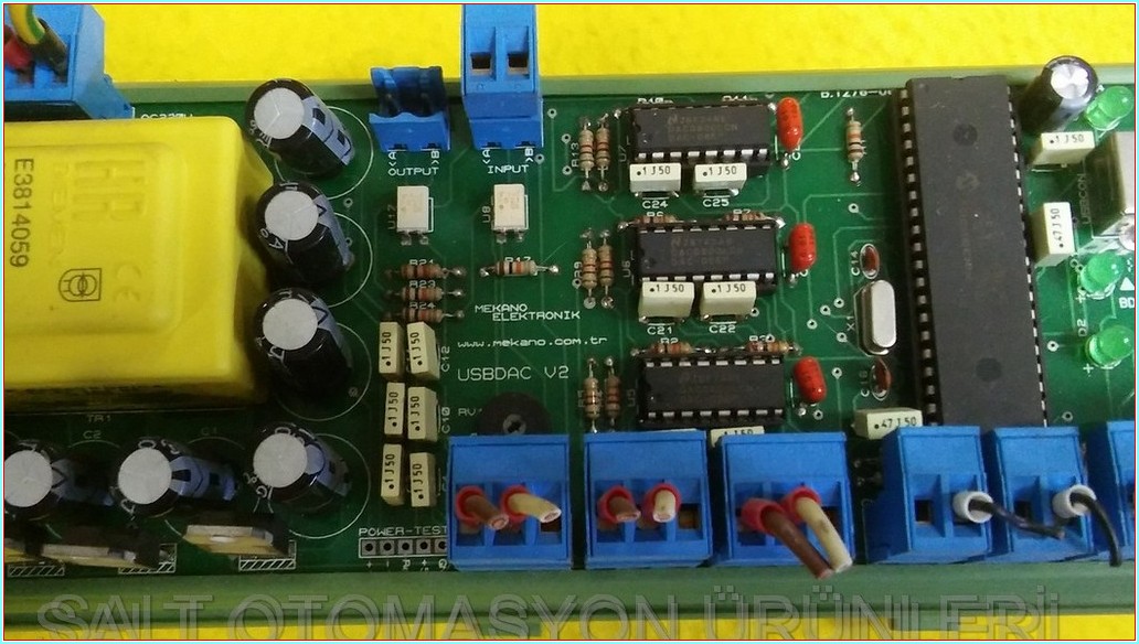 MEKANO 3 EKSEN KONTROL KARTI ENDÜSTİRİYEL ELEKTRONİK USBDAC V2