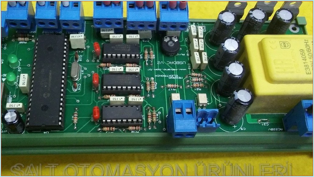 MEKANO 3 EKSEN KONTROL KARTI ENDÜSTİRİYEL ELEKTRONİK USBDAC V2
