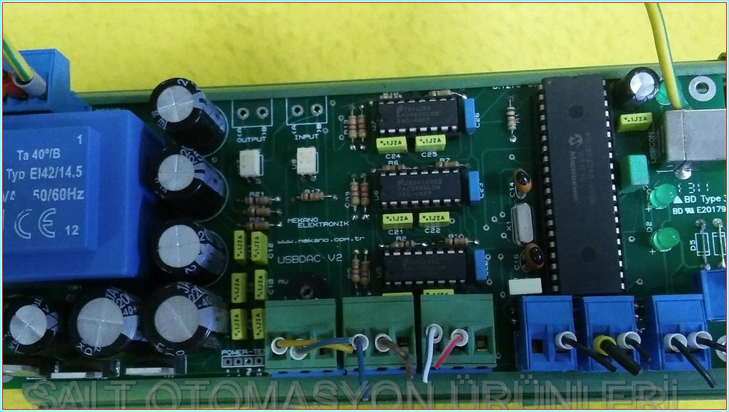 MEKANO 3 EKSEN KONTROL KARTI ENDÜSTİRİYEL ELEKTRONİK USBDAC V2