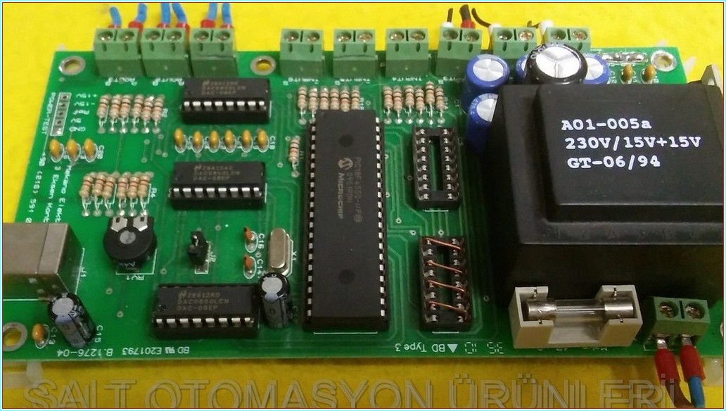 MEKANO 3 EKSEN KONTROL KARTI ENDÜSTİRİYEL ELEKTRONİK USBDAC V2