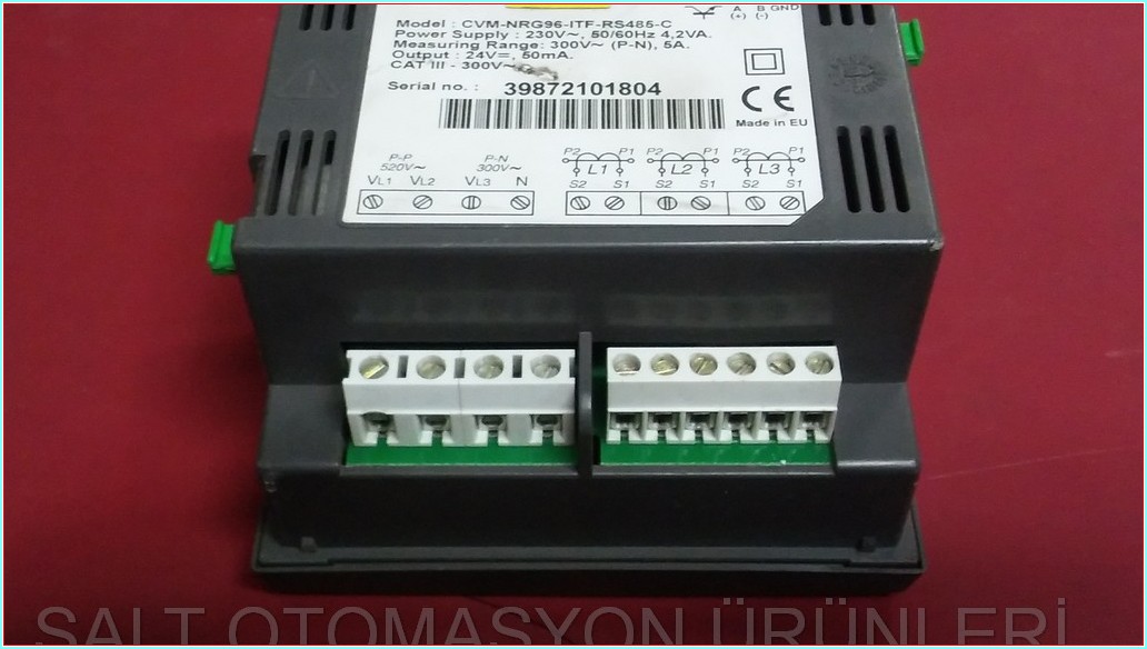 CIRCUTOR CVM-NRG96 CVM-NRG96-ITF-RS485-C GÜÇ ANALİZÖRÜ POWER ANALYZER