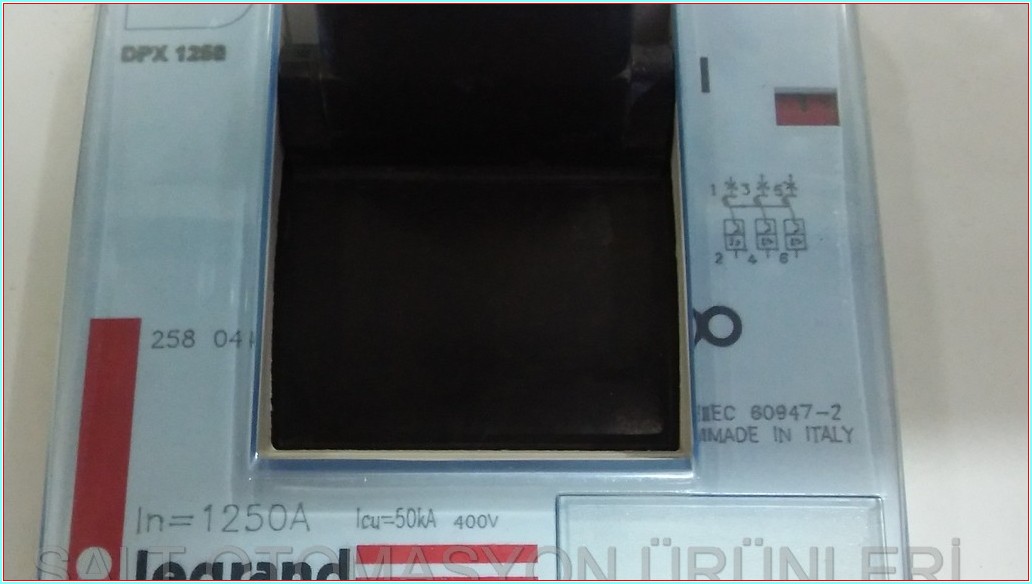 LEGRAND DPX1600 DPX 1600 800A TERMİK MANYETİK ŞALTER TMŞ DEVRE KESİCİ