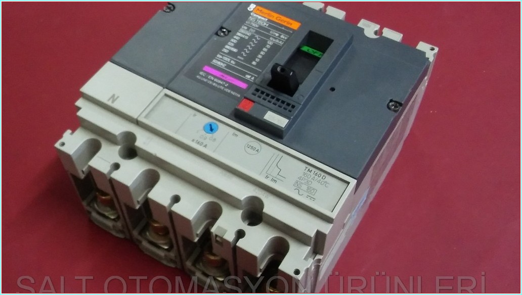 MERLİN GERİN NS160H 160A 4 KUTUPLU TERMİK MANYETİK ŞALTER TMŞ