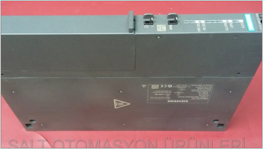 SIEMENS 6ES7 405-0DA02-0AA0 6ES7405-0DA02-0AA0 6ES7 400 PLC GÜÇ KAYNAĞI
