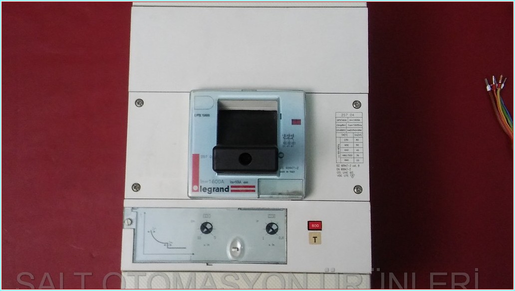 LEGRAND DPX1600 DPX 1600 800A TERMİK MANYETİK ŞALTER TMŞ DEVRE KESİCİ