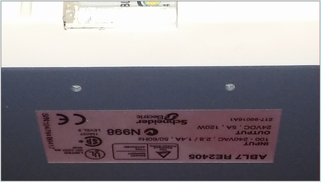 TELEMECANİQUE ABL7 RE2405 24VDC 5A GÜÇ KAYNAĞI