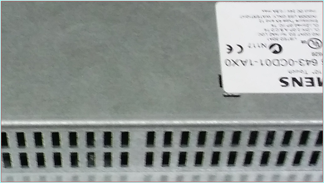 SIEMENS 6AV6 643-0CD01-1AX0 6AV6643-0CD01-1AX0 OPERATÖR PANEL