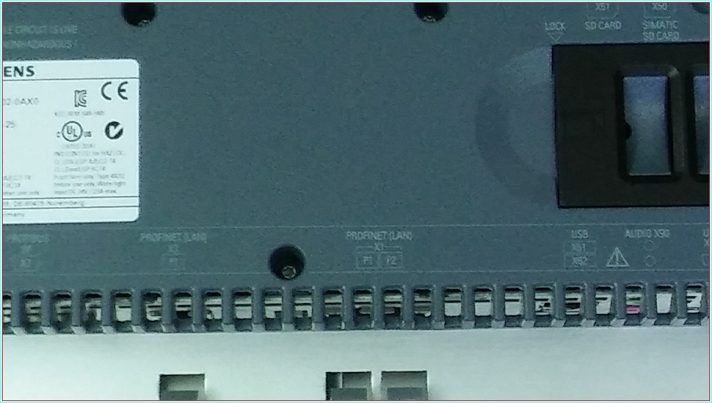 SIEMENS SIMATIC HMI TOUCH 6AV2 124-0QC02-0AX0 TP1500 COMFORT SIFIR PC PANEL OPERATÖR PANEL
