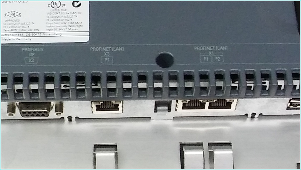 SIEMENS SIMATIC HMI TOUCH 6AV2 124-0QC02-0AX0 TP1500 COMFORT SIFIR PC PANEL OPERATÖR PANEL