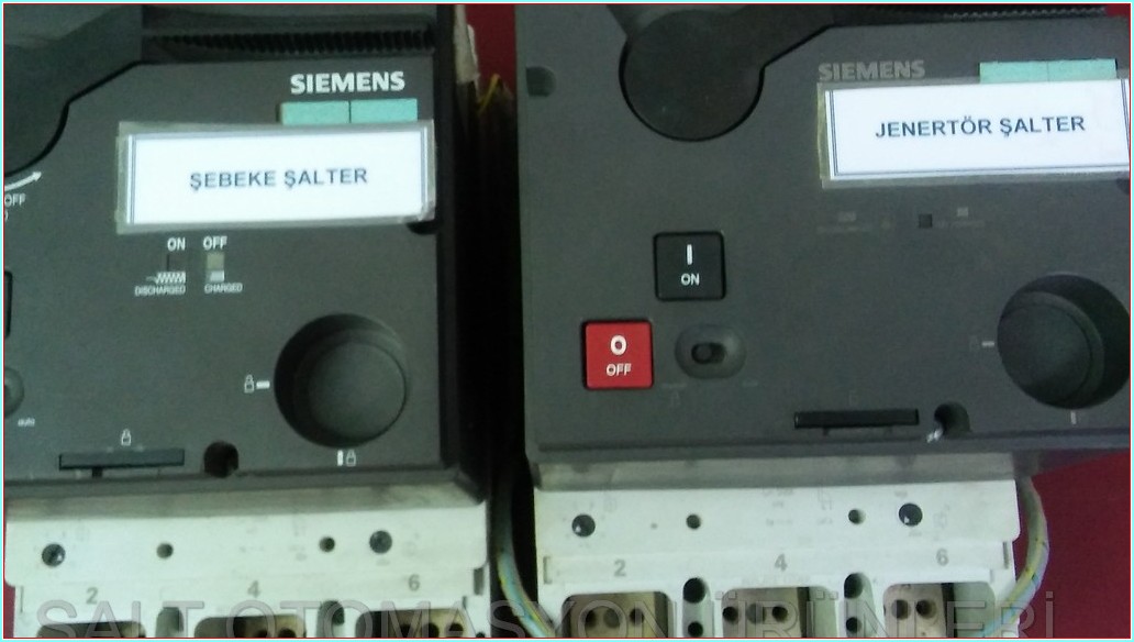 SIEMENS VL630 500-630A MOTORLU TRANSFER ÇİFT TAKIM