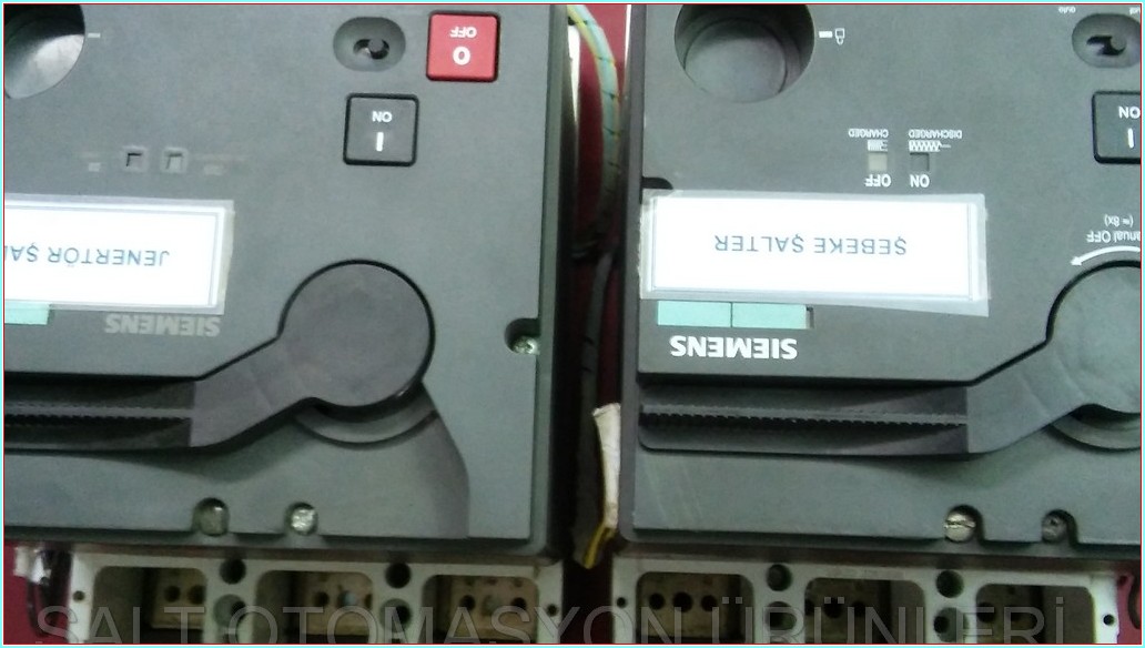 SIEMENS VL630 500-630A MOTORLU TRANSFER ÇİFT TAKIM