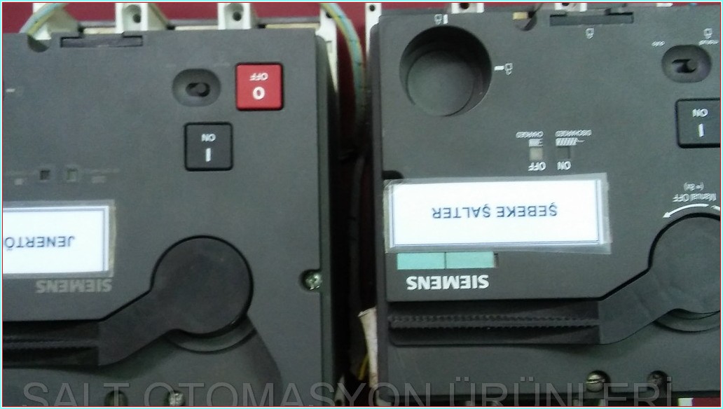 SIEMENS VL630 500-630A MOTORLU TRANSFER ÇİFT TAKIM