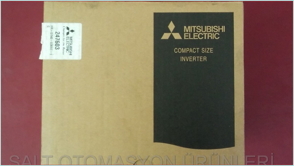 MITSUBISHI FR-D740-036SC-EC 1,5KW SIFIR KUTULU SÜRÜCÜ DRIVER INVERTER HIZ KONTROL CİHAZI
