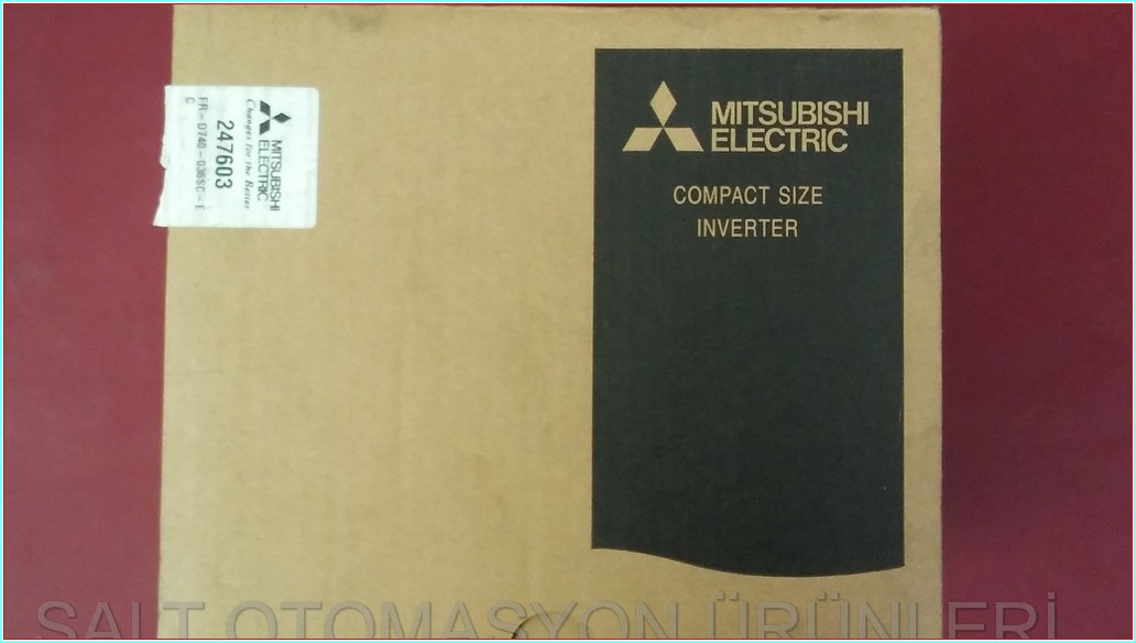 MITSUBISHI FR-D740-036SC-EC 1,5KW SIFIR KUTULU SÜRÜCÜ DRIVER INVERTER HIZ KONTROL CİHAZI