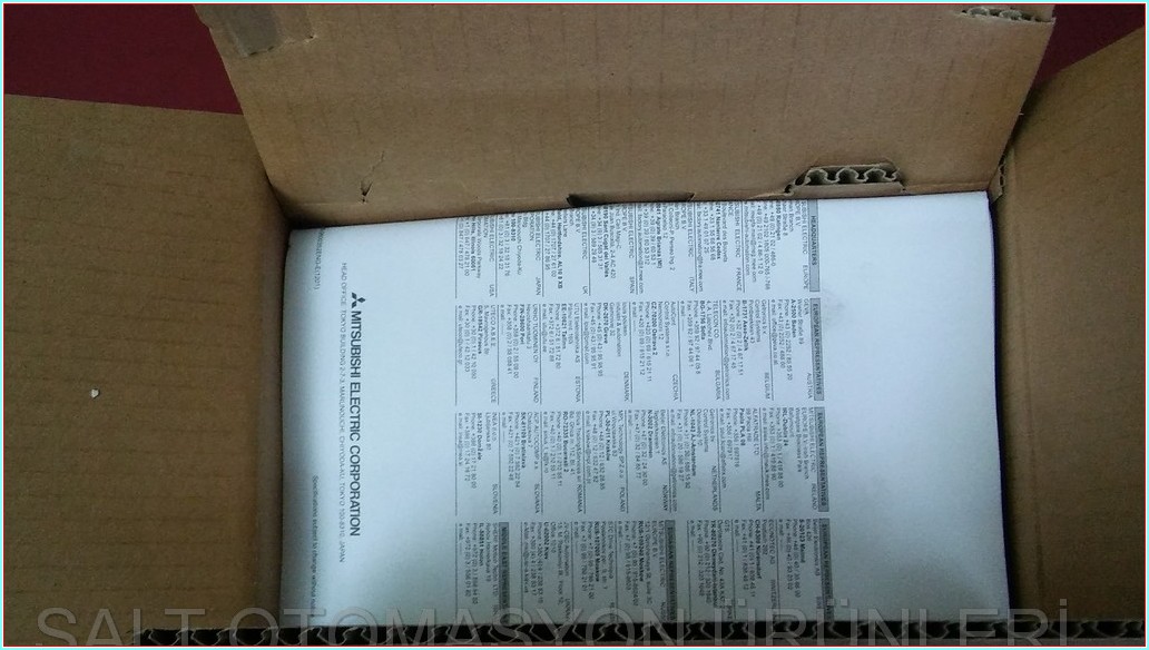 MITSUBISHI FR-D740-036SC-EC 1,5KW SIFIR KUTULU SÜRÜCÜ DRIVER INVERTER HIZ KONTROL CİHAZI