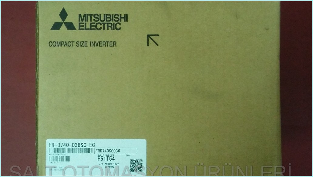 MITSUBISHI FR-D740-036SC-EC 1,5KW SIFIR KUTULU SÜRÜCÜ DRIVER INVERTER HIZ KONTROL CİHAZI