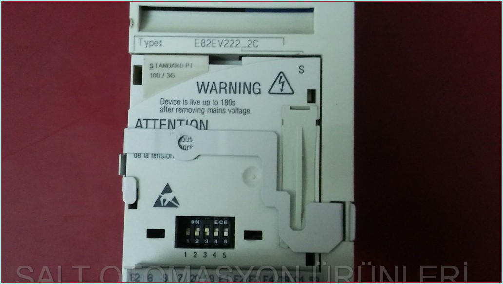 LENZE E82EV222_2C E82EV222-2C 8200 VECTOR 2,2KW SÜRÜCÜ DRIVER INVERTER HIZ KONTROL CİHAZI