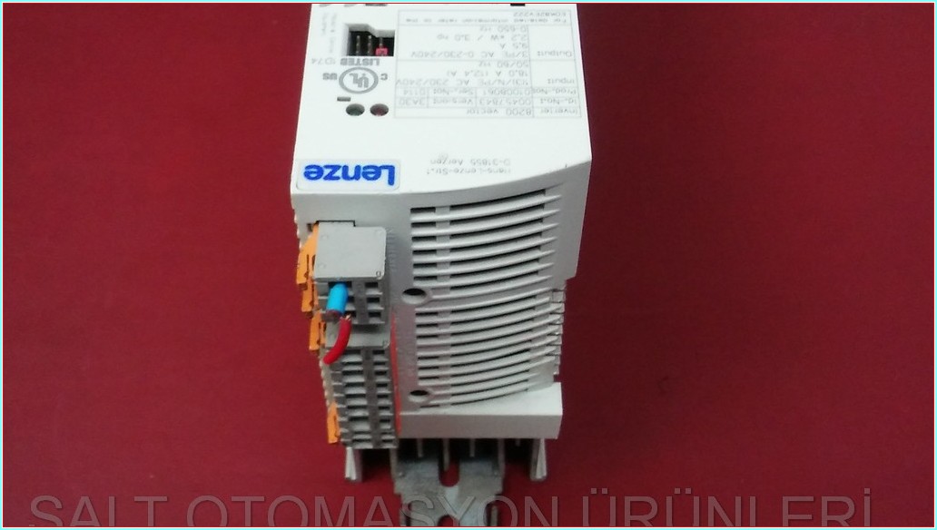 LENZE E82EV222_2C E82EV222-2C 8200 VECTOR 2,2KW SÜRÜCÜ DRIVER INVERTER HIZ KONTROL CİHAZI
