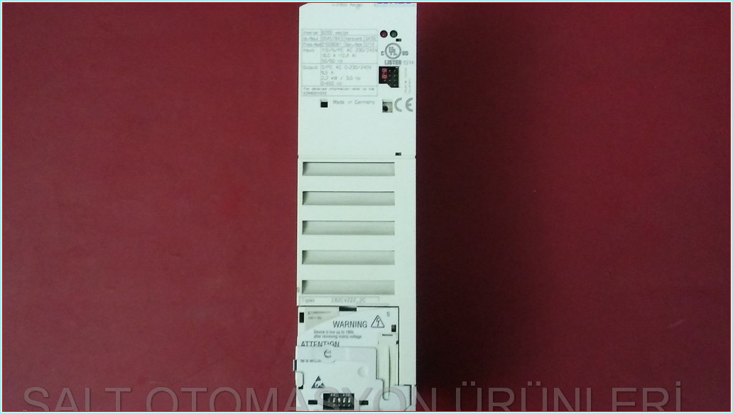 LENZE E82EV222_2C E82EV222-2C 8200 VECTOR 2,2KW SÜRÜCÜ DRIVER INVERTER HIZ KONTROL CİHAZI