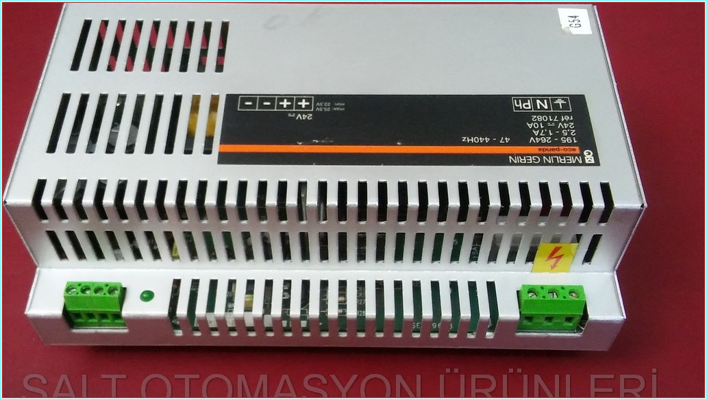 MERLİN GERİN ECO-PANDA 24V 10A GÜÇ KAYNAĞI POWER SUPPLY