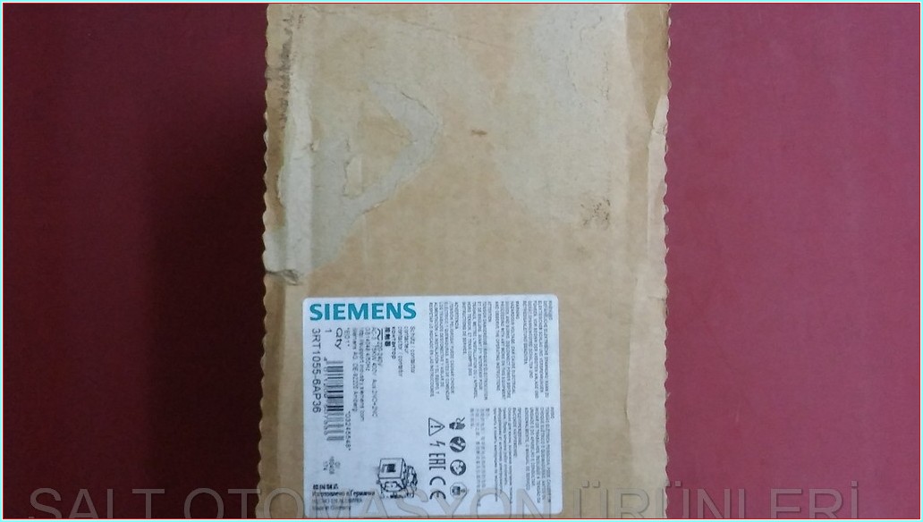 SIEMENS 3RT1055-6AP36 75KW 150A SIFIR KUTULU KONTAKTÖR