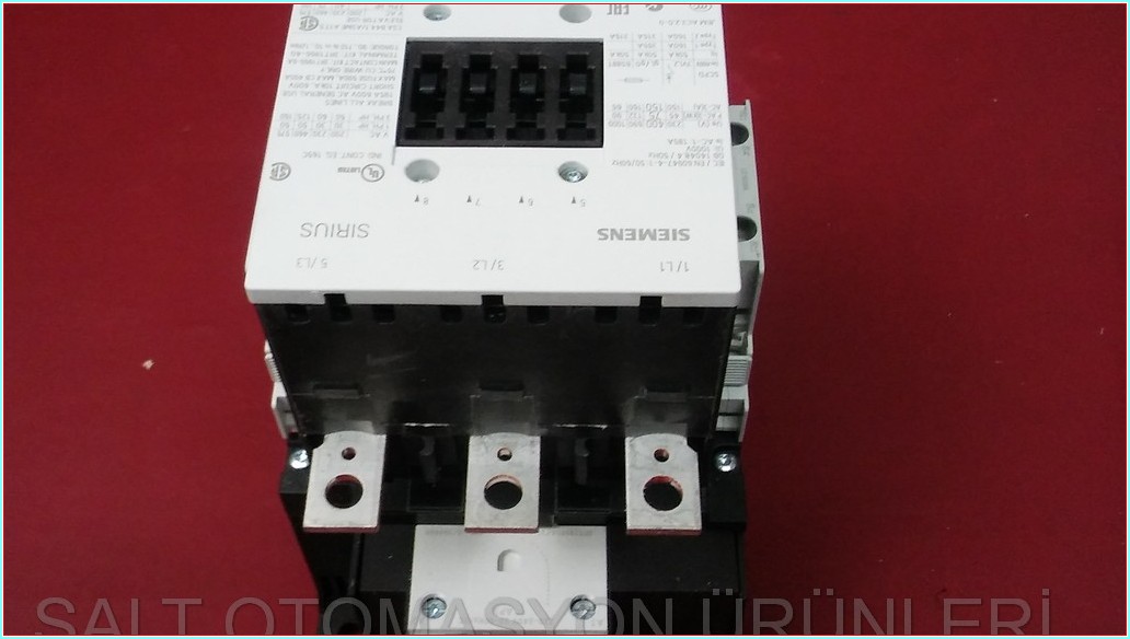 SIEMENS 3RT1055-6AP36 75KW 150A SIFIR KUTULU KONTAKTÖR