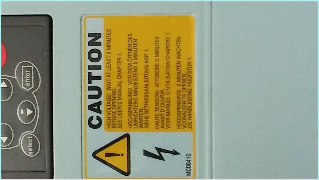 VACON NXS00001V172 PA001652H1SSS 5,5-7,5KW SÜRÜCÜHIZ KONTROL CİHAZI