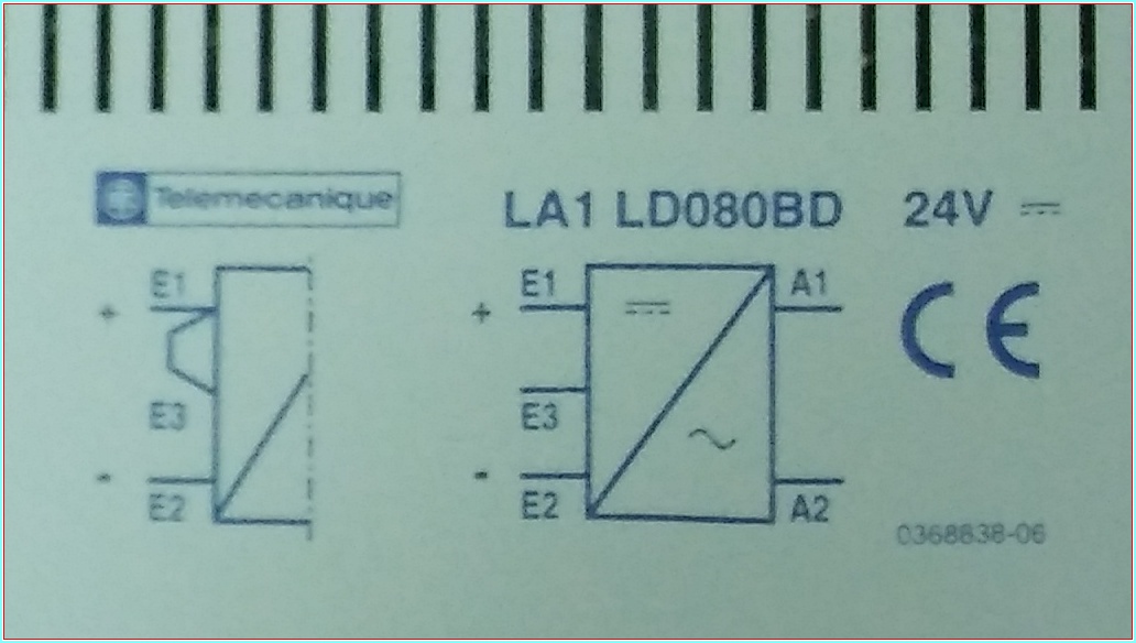 TELEMECANİQUE LA1 LD080BD SIFIR KUTULU DC CONVERTER CONVERTİSSEUR VOLTAJ DÖNÜŞTÜRÜCÜ 24V DC-AC