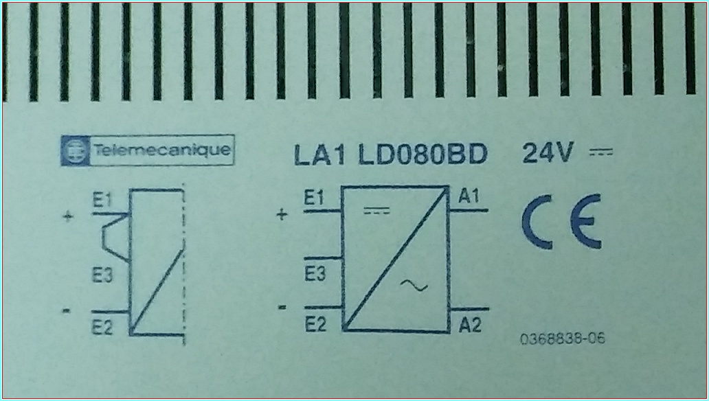 TELEMECANİQUE LA1 LD080BD SIFIR KUTULU DC CONVERTER CONVERTİSSEUR VOLTAJ DÖNÜŞTÜRÜCÜ 24V DC-AC