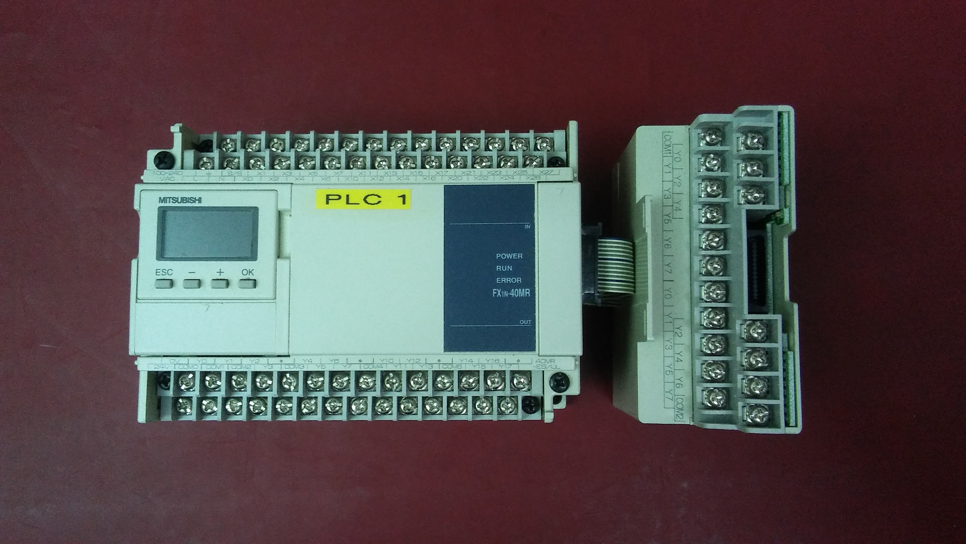 MITSUBISHI FX1N-40MR-ES-UL PROGRAMMABLE CONTROLLER PLC