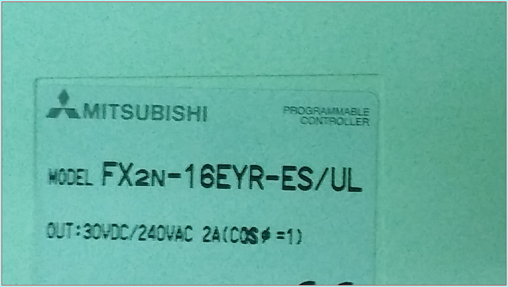 MITSUBISHI FX1N-40MR-ES-UL FX2N-16EYR-ES-UL PLC TAKIM