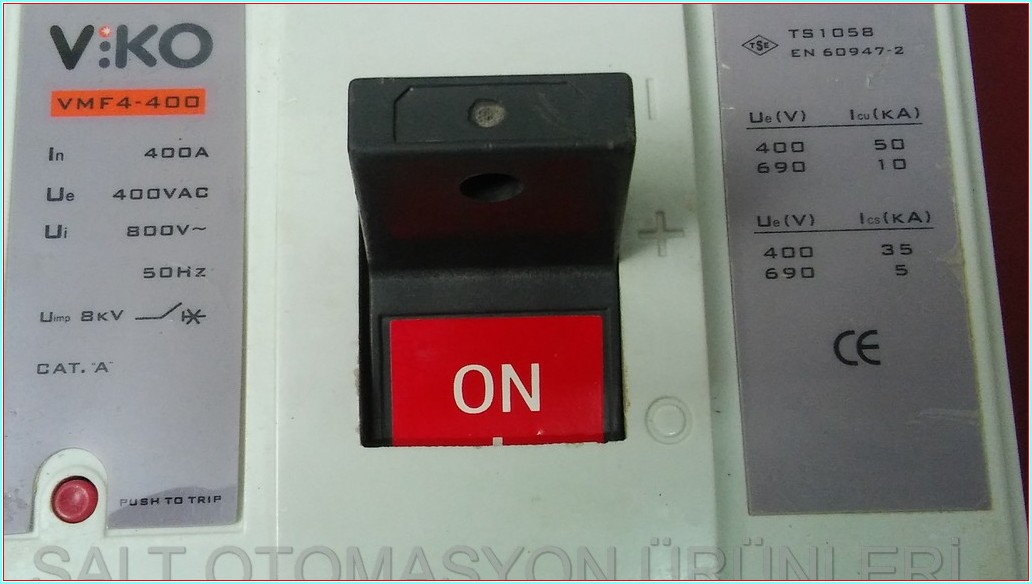 VİKO VMF4-400 400A TMŞ DEVRE KESİCİ ŞALTER