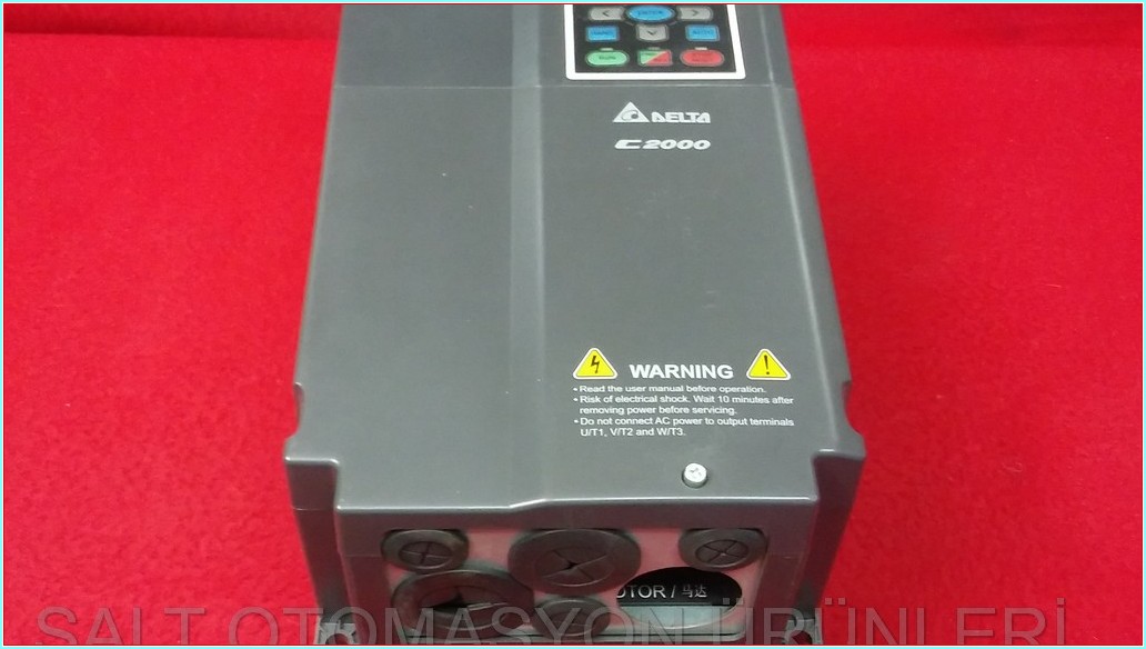 DELTA VFD075C43A C2000 7,5KW SÜRÜCÜ DRIVER INVERTER HIZ KONTROL CİHAZI