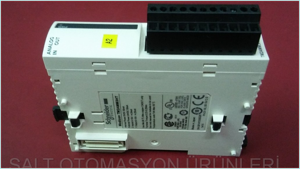 SCHNEİDER TM2AMM3HT TM2 TM3TM3 MODİCON PLC ANALOG GİRİŞ ÇIKIŞ MODÜLÜ GENİŞLETME MODÜLÜ
