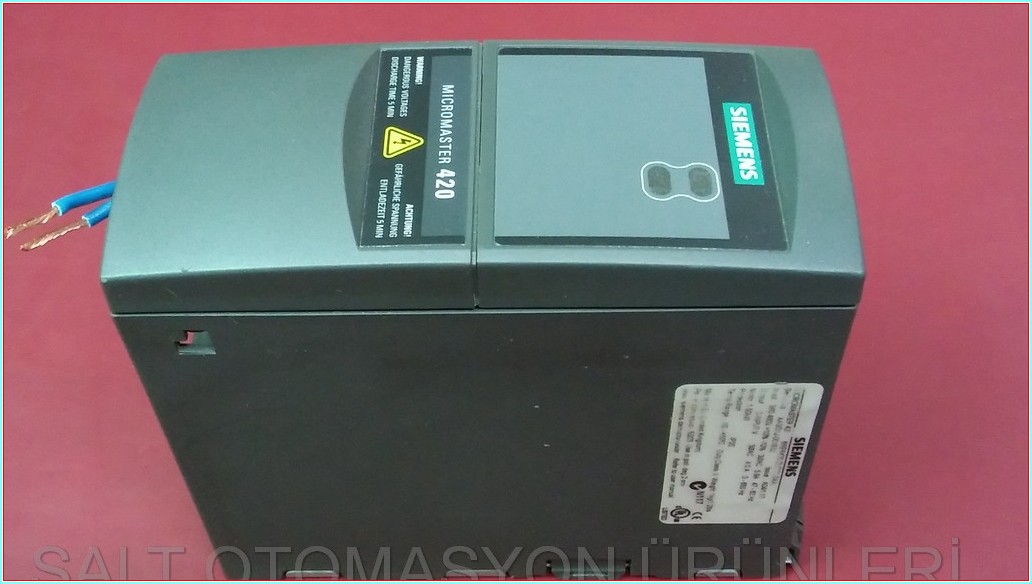 SIEMENS 6SE6420-2UD21-5AA1 MICROMASTER 420 1,5KW 380V SÜRÜCÜ
