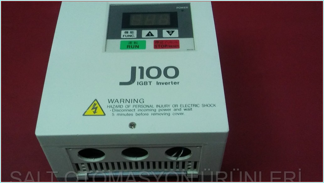 HITACHI J100 IGBT INVERTER 007SFE5 0,75KW SÜRÜCÜ DRIVER INVERTER