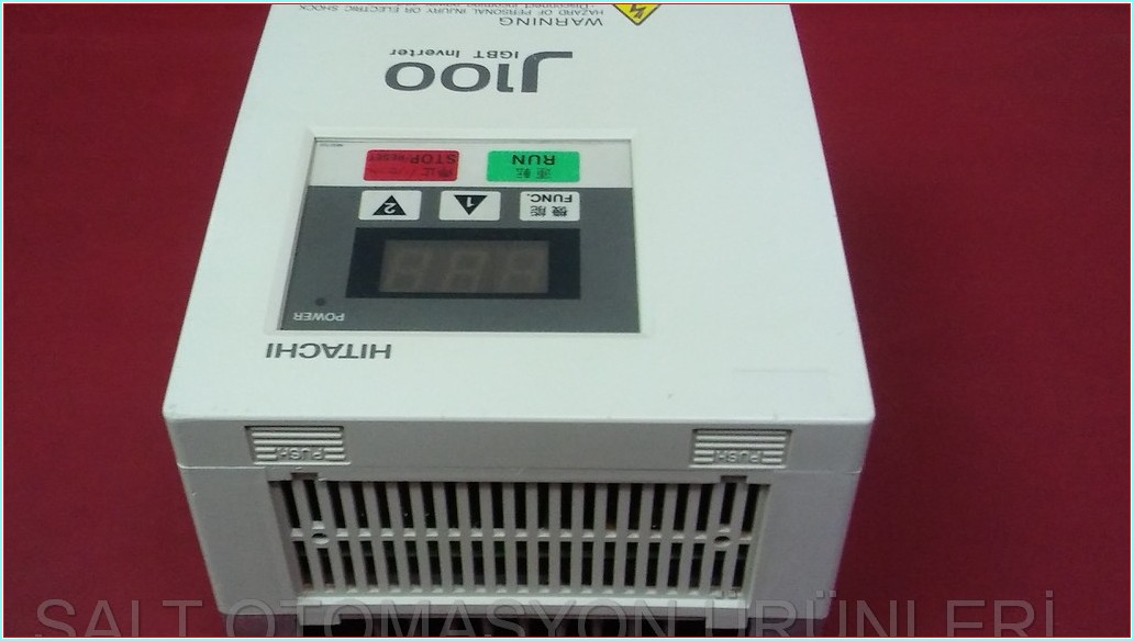 HITACHI J100 IGBT INVERTER 007SFE5 0,75KW SÜRÜCÜ DRIVER INVERTER