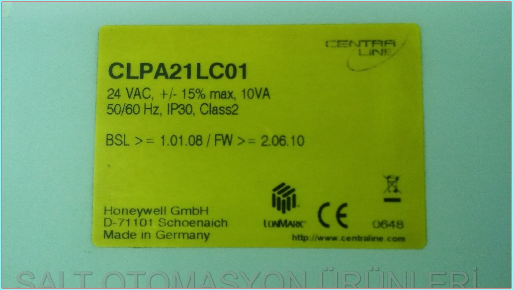 HONEYWELL CENTRA LINE CLPA21LC01 PLC