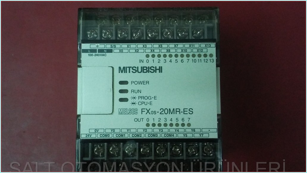 MITSUBISHI MELSEC FXOS-20MR-ES-UL PROGRAMMABLE CONTROLLER PLC